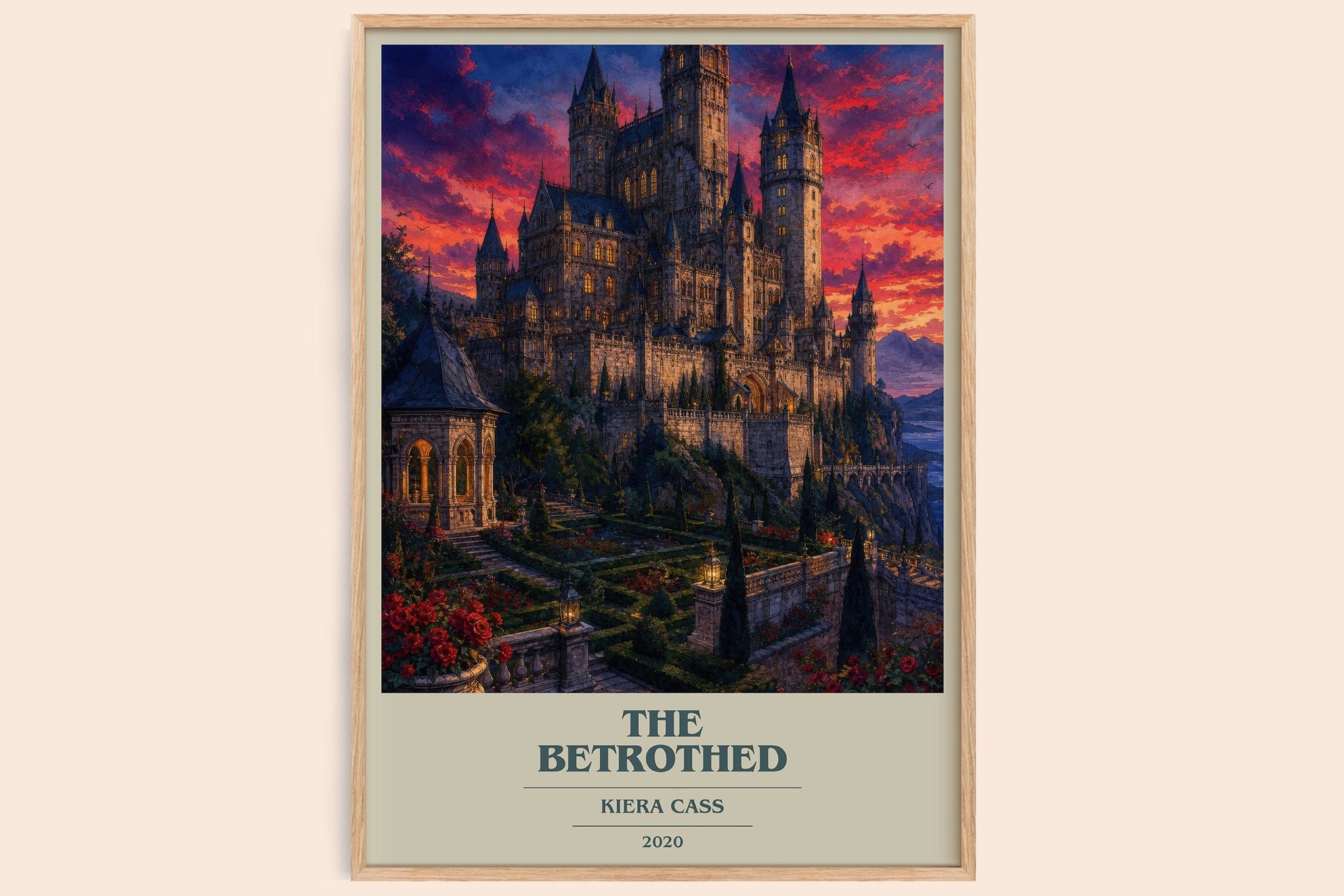 The Betrothed Book Cover Poster by Kiera Cass