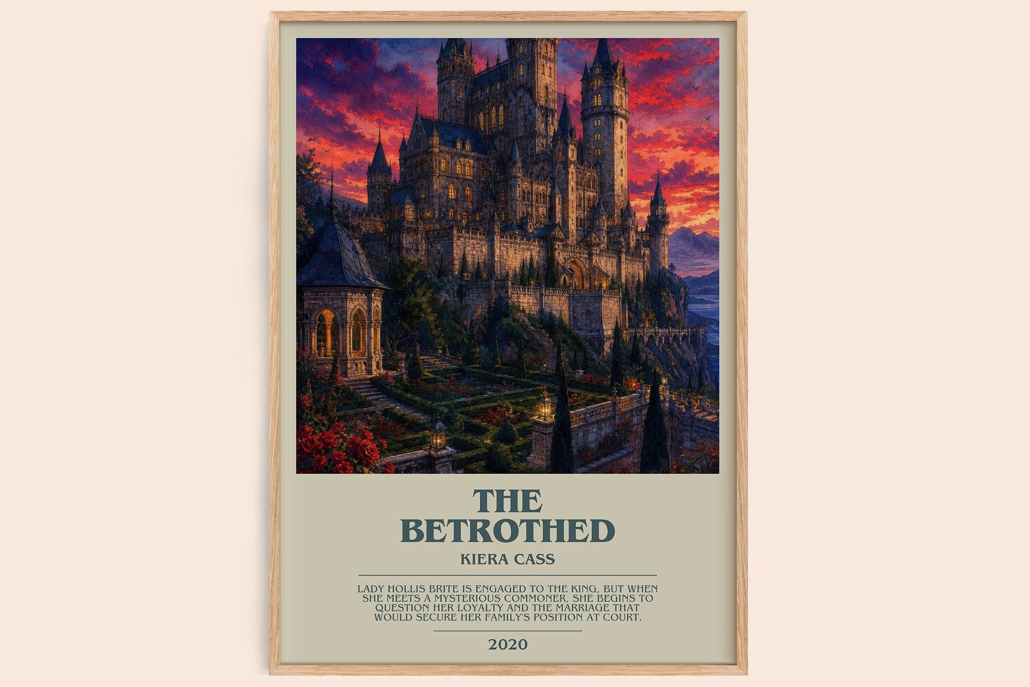 The Betrothed Bookish Wall Art by Kiera Cass