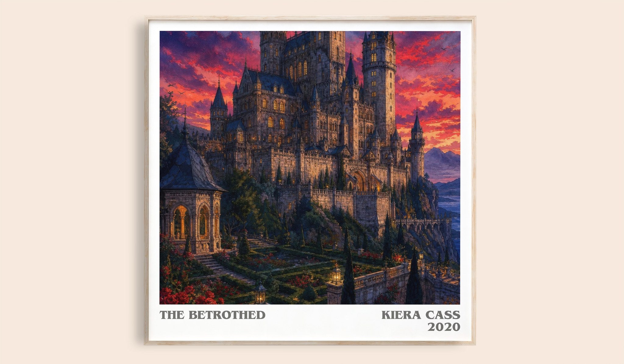 The Betrothed Literary Art Print by Kiera Cass