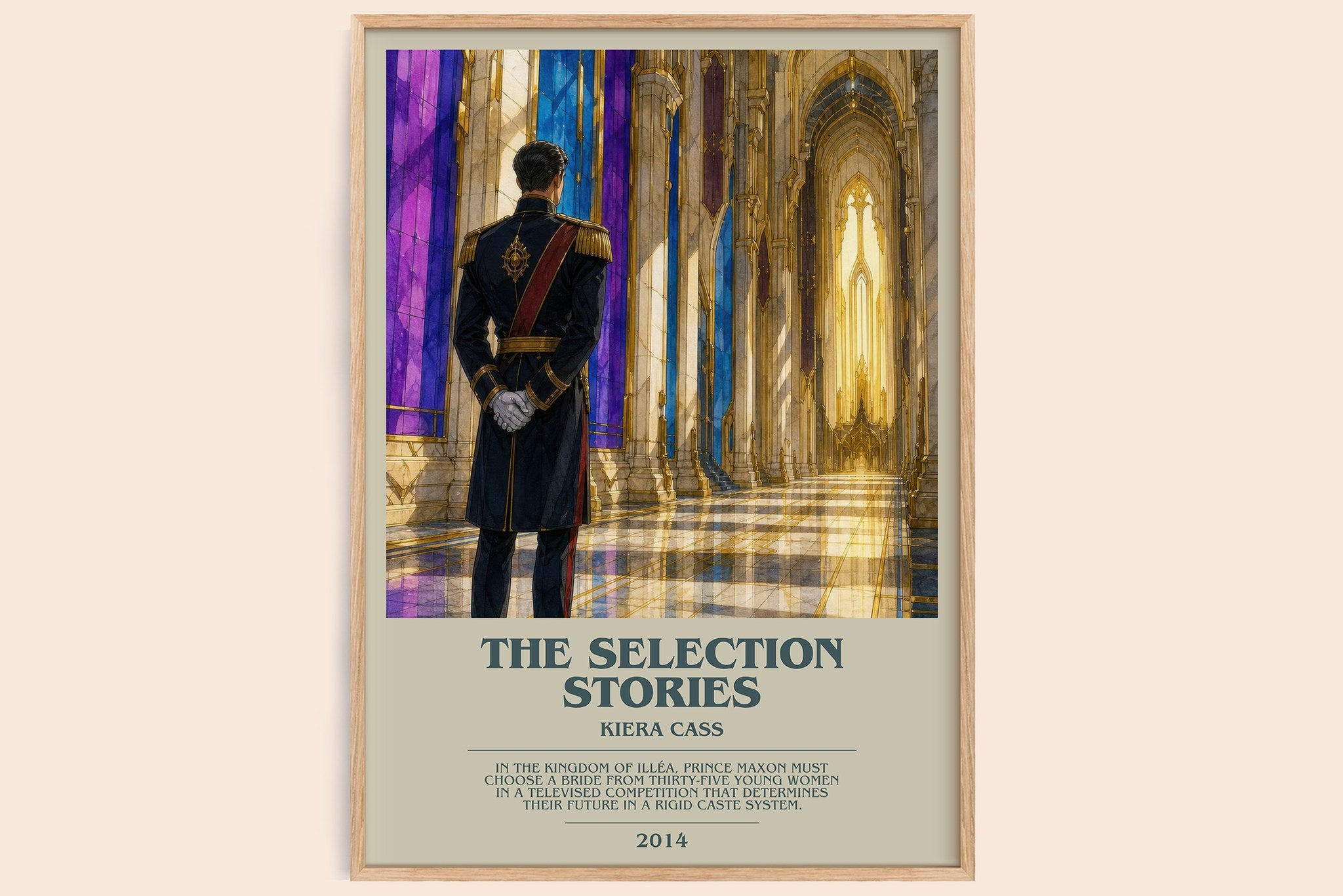 The Selection Stories Bookish Wall Art by Kiera Cass