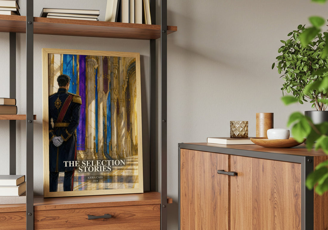 The Selection Stories book watercolour illustration paper finish options – matte satin gloss