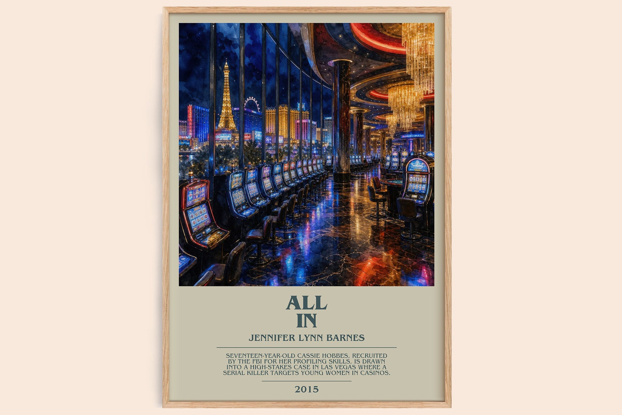 All In Bookish Wall Art by Jennifer Lynn Barnes