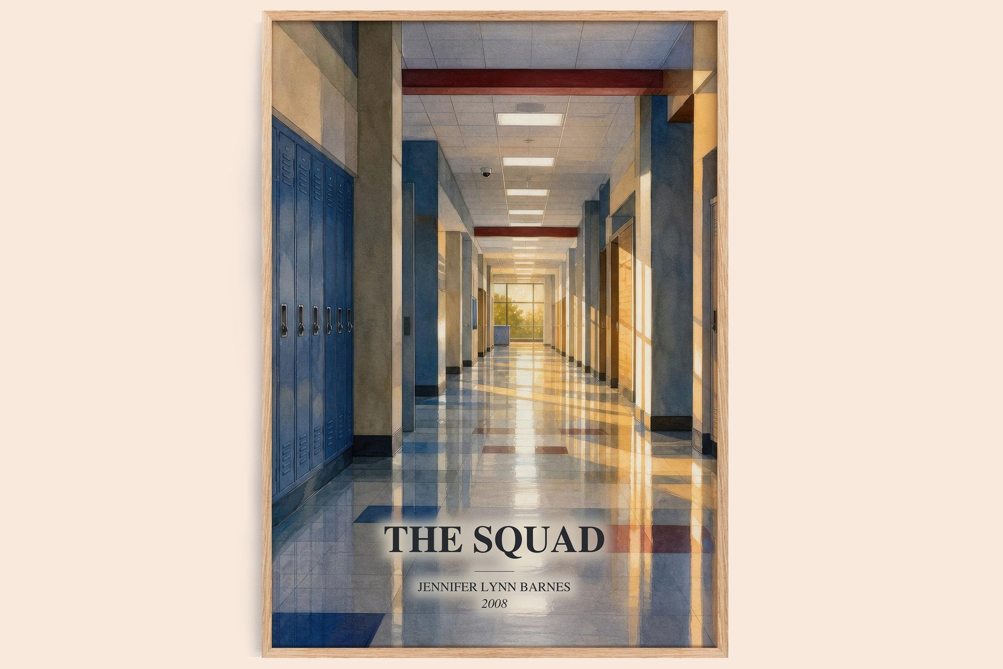 The Squad Book Watercolour Illustration by Jennifer Lynn Barnes
