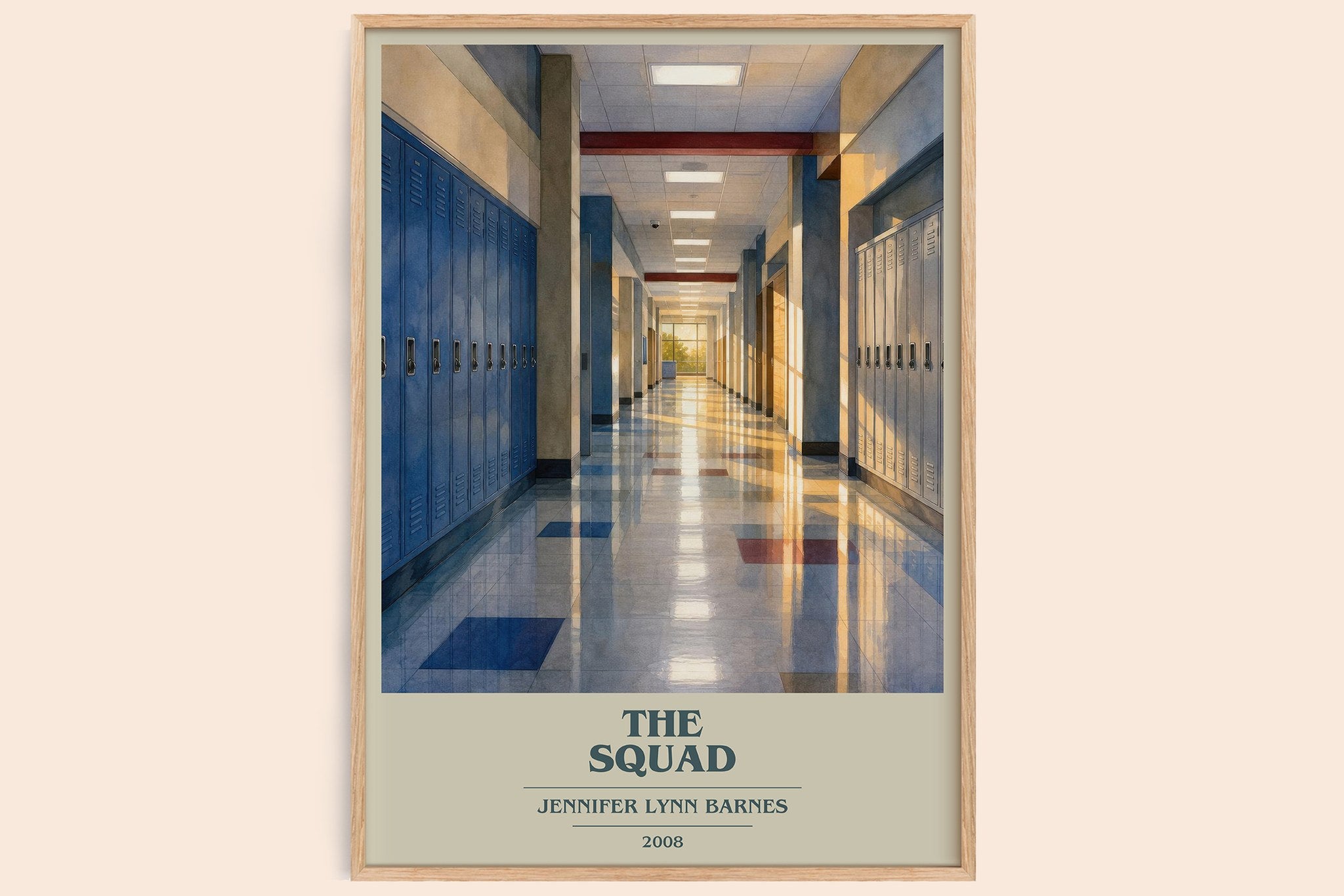 The Squad Book Cover Poster by Jennifer Lynn Barnes