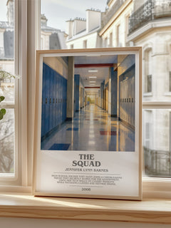 The Squad bookish poster colour and style options – Jennifer Lynn Barnes book art