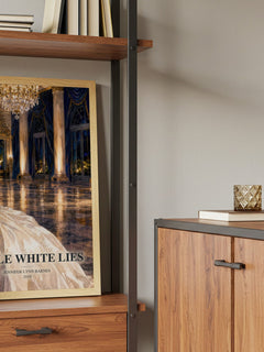Little White Lies book watercolour illustration paper finish options – matte satin gloss