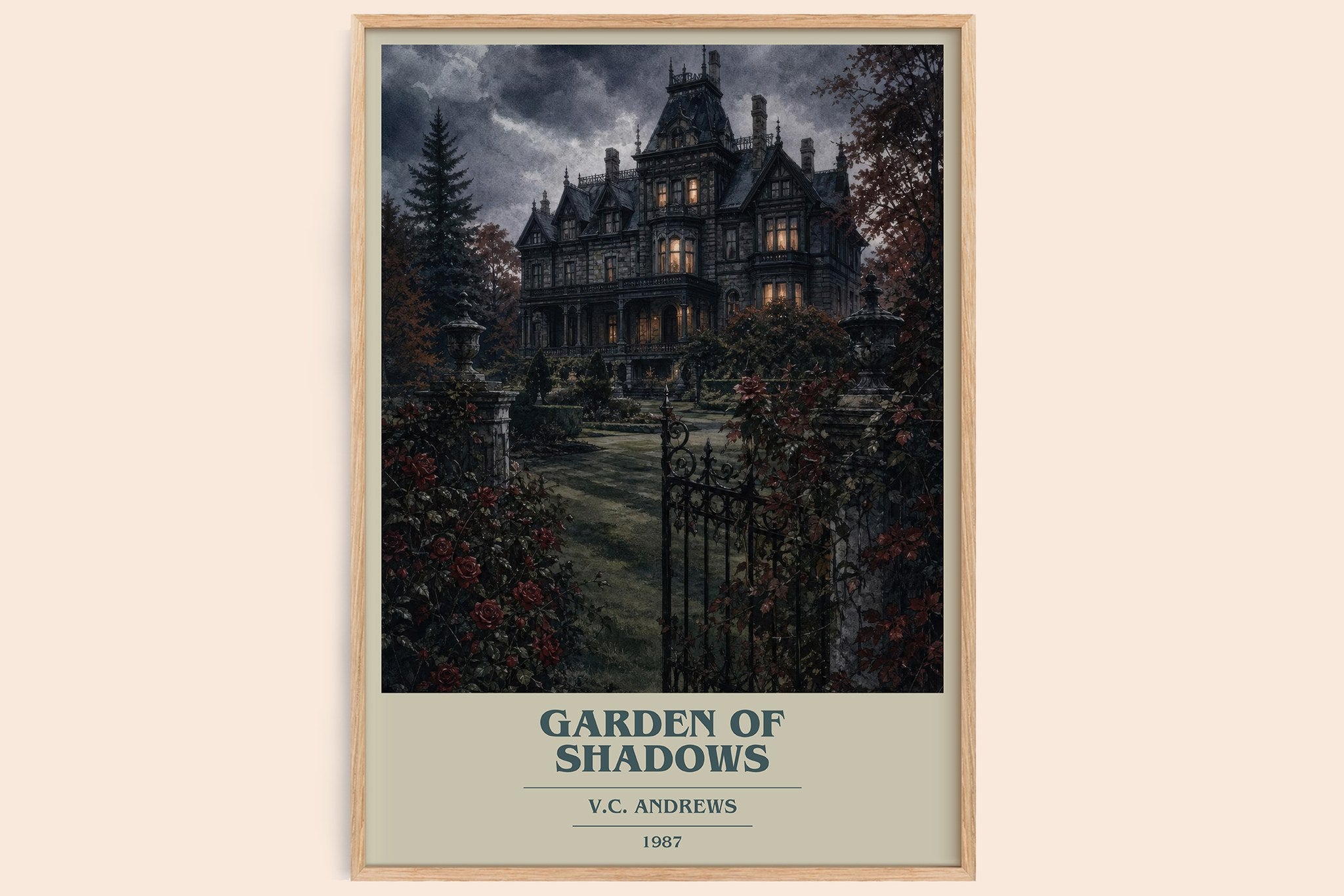 Garden of Shadows Book Cover Poster by V.C. Andrews
