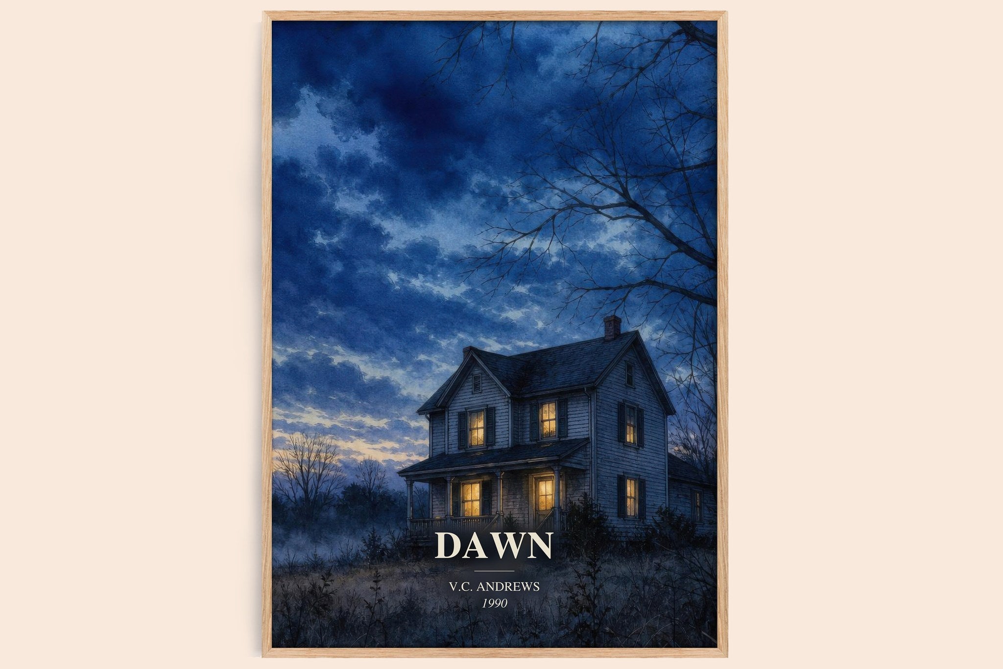 Dawn Book Watercolour Illustration by V.C. Andrews