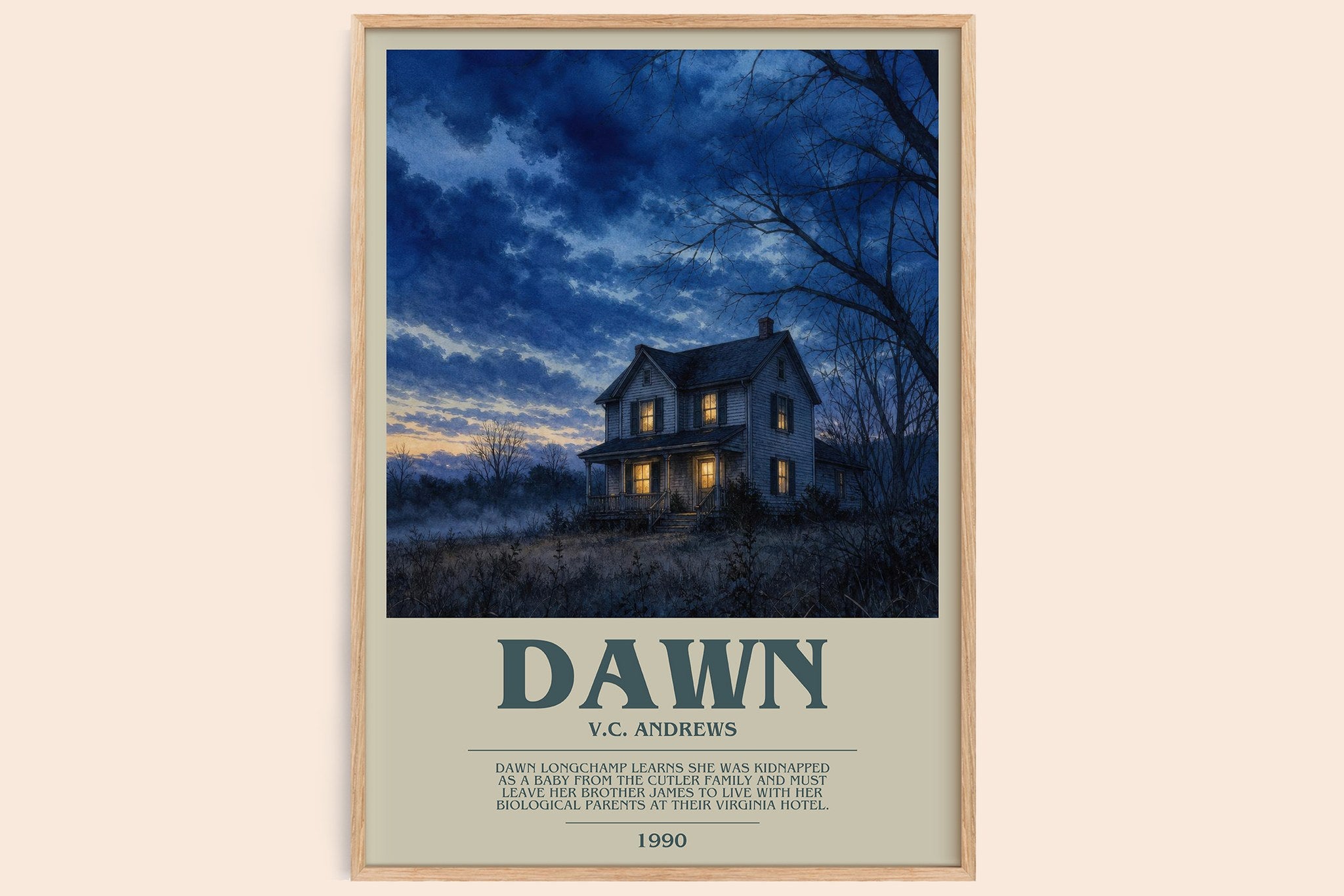 Dawn Bookish Wall Art by V.C. Andrews