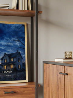 Dawn book watercolour illustration paper finish options – matte satin gloss