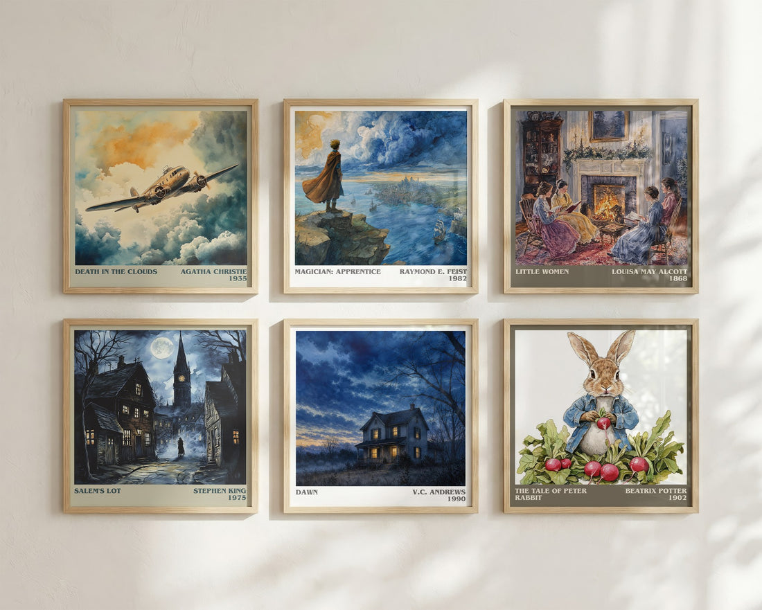 Dawn literary art print colour and style options – V.C. Andrews book art