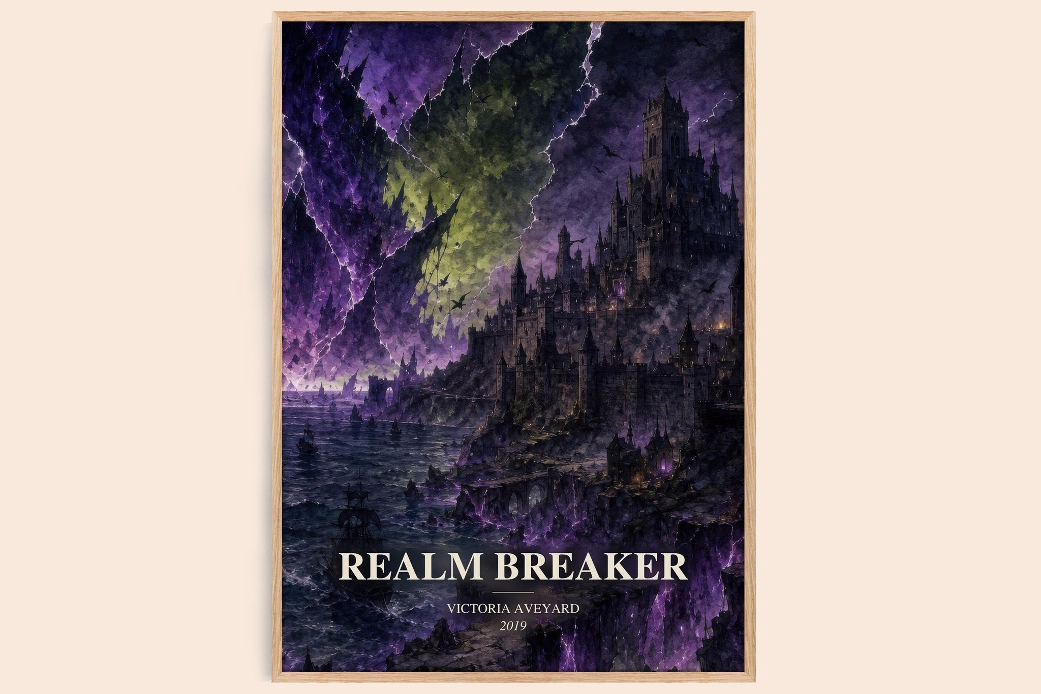 Realm Breaker Book Watercolour Illustration by Victoria Aveyard