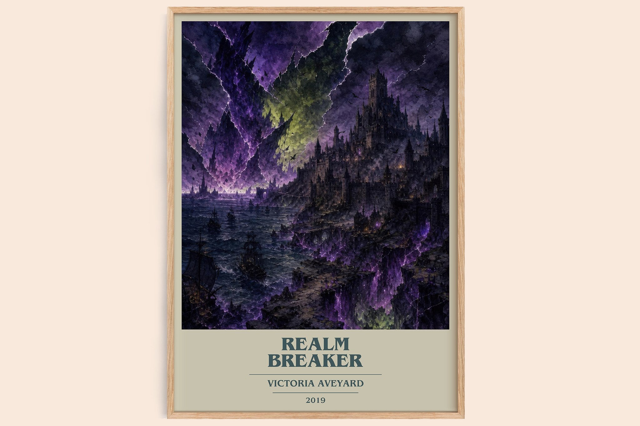 Realm Breaker Book Cover Poster by Victoria Aveyard