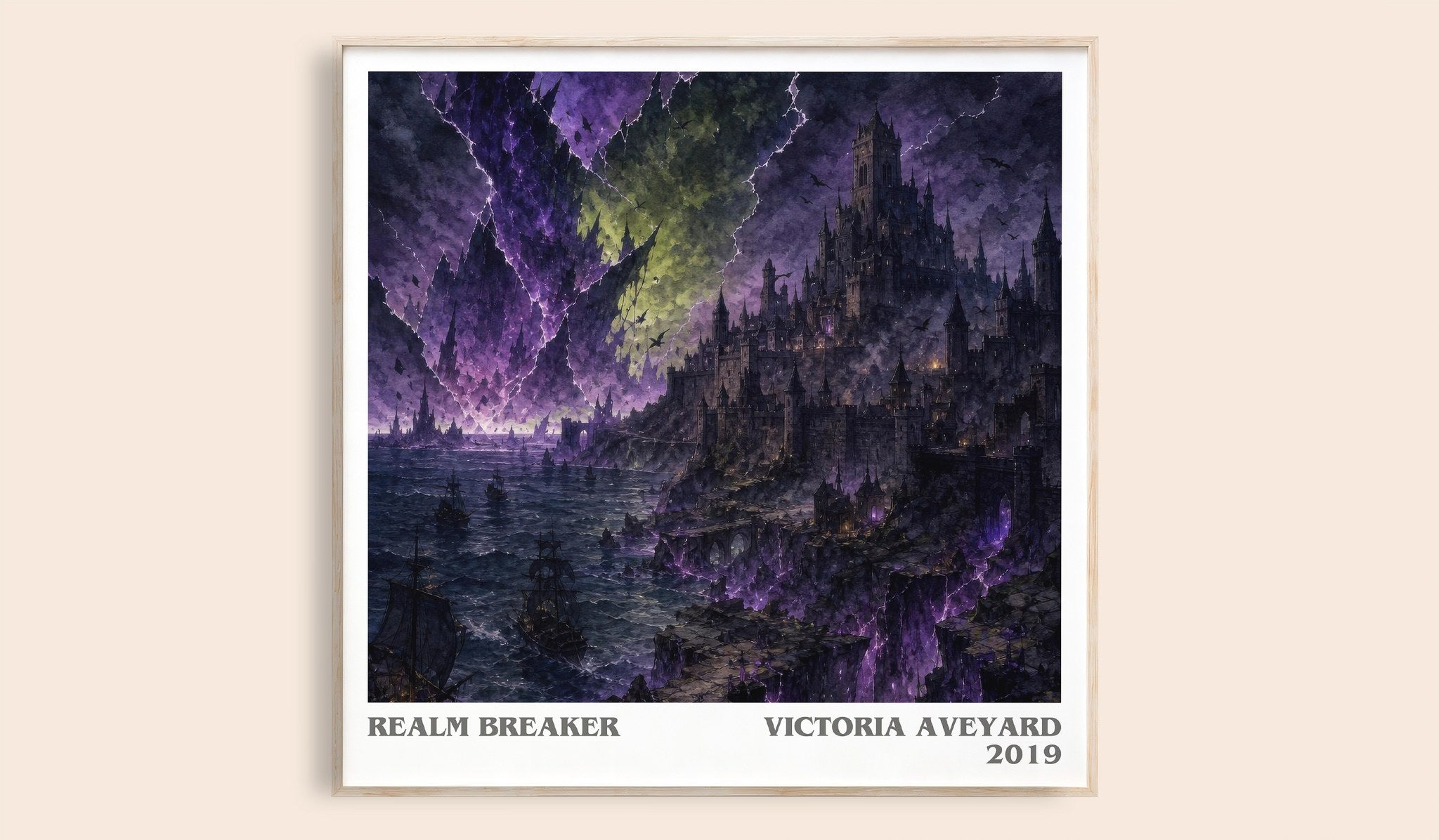 Realm Breaker Literary Art Print by Victoria Aveyard