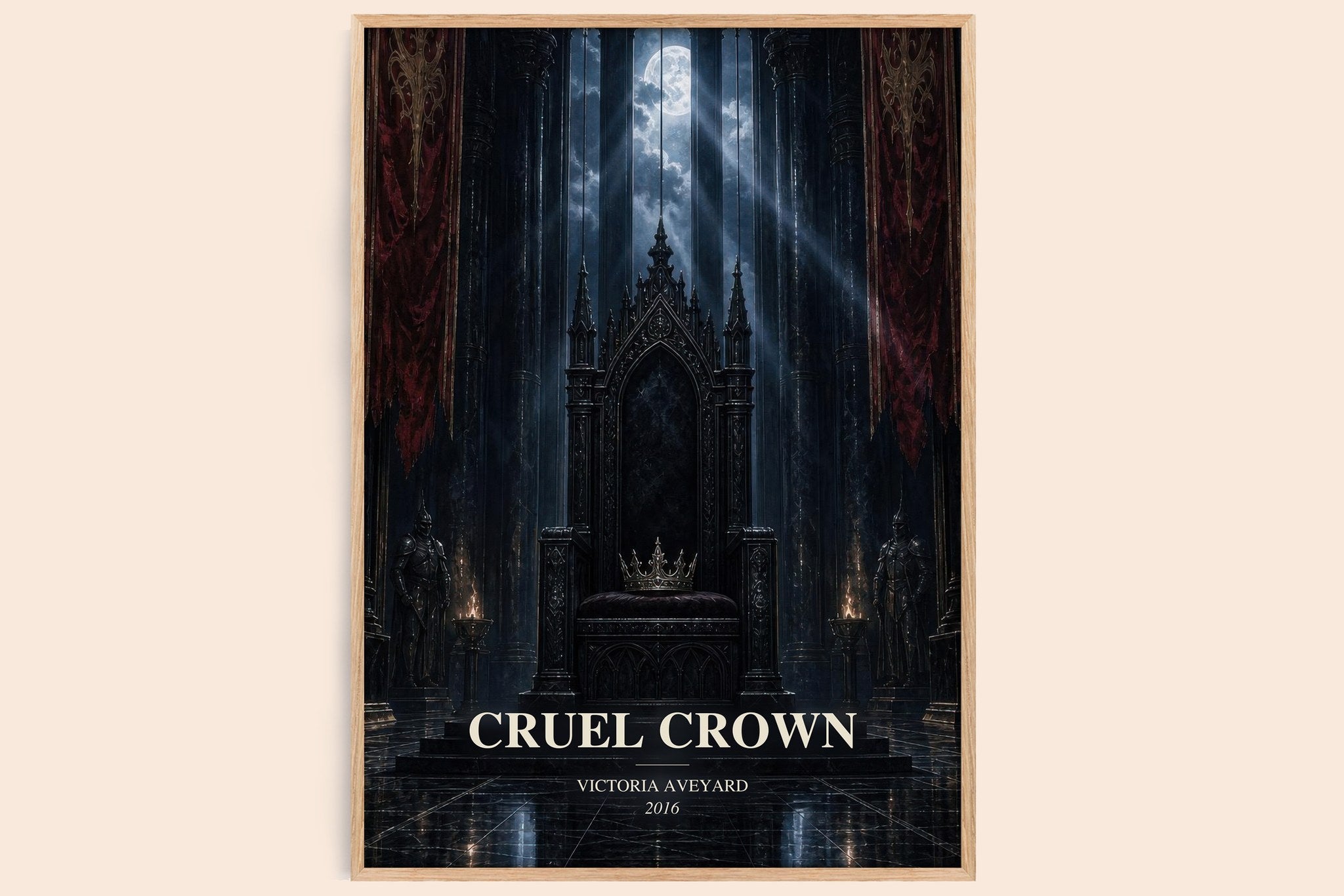 Cruel Crown Book Watercolour Illustration by Victoria Aveyard
