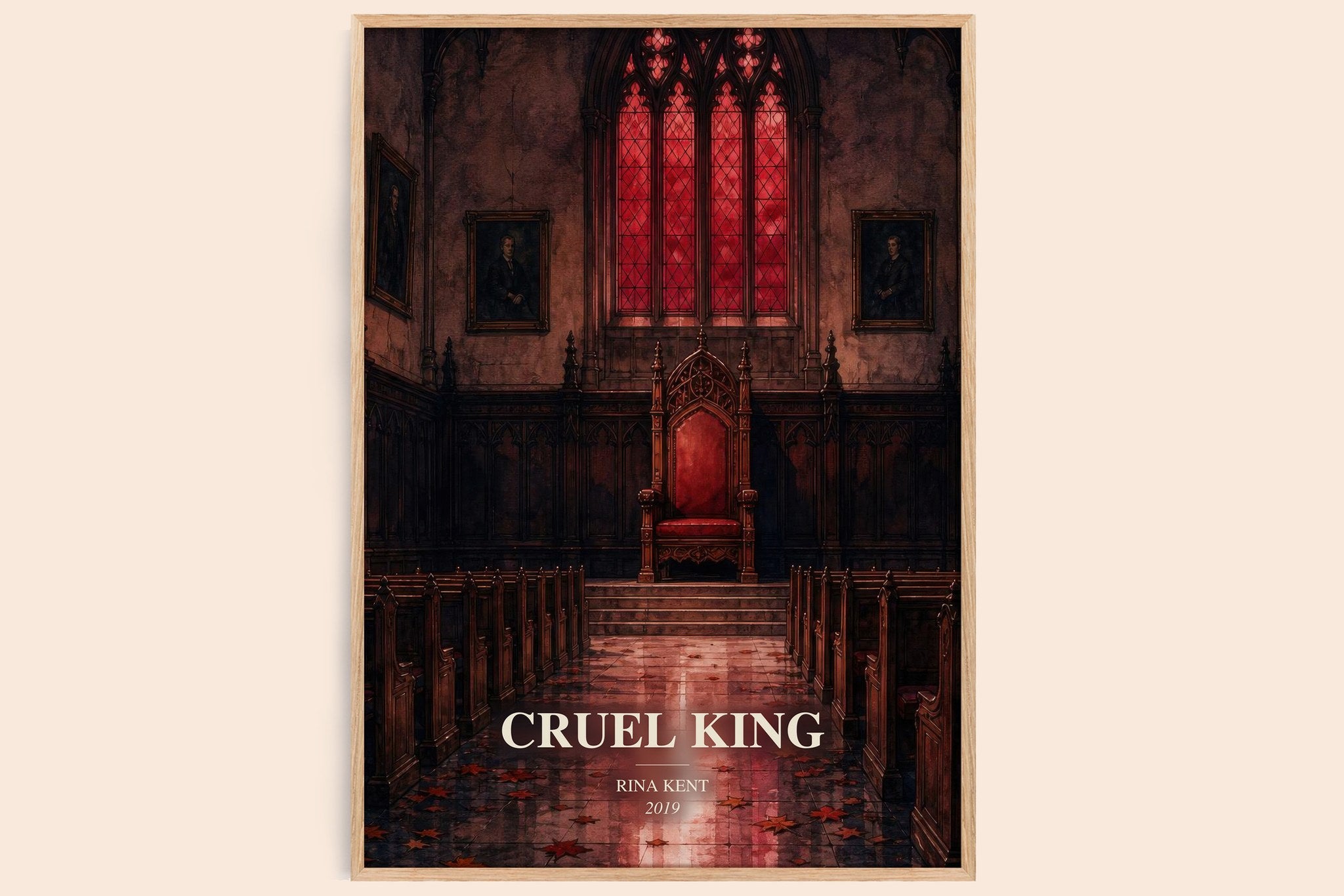 Cruel King Book Watercolour Illustration by Rina Kent