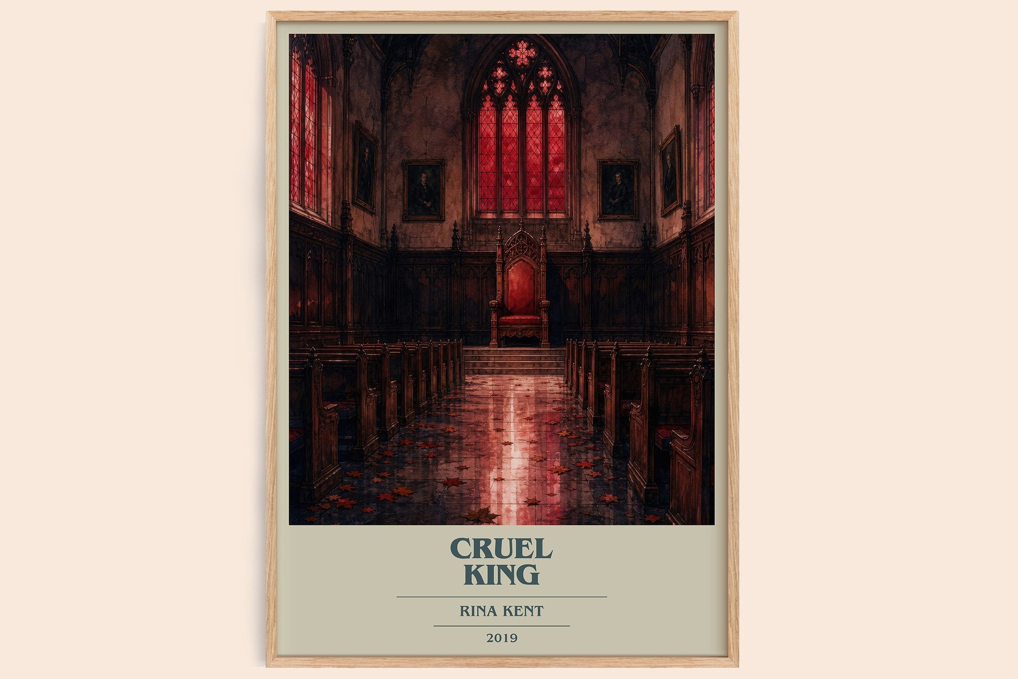 Cruel King Book Cover Poster by Rina Kent
