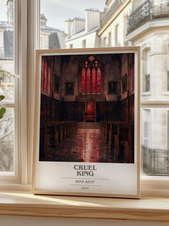 Cruel King book cover poster colour and style options – Rina Kent book art