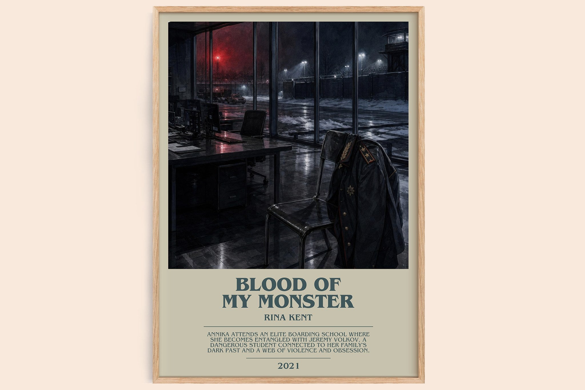 Blood of my Monster Bookish Wall Art by Rina Kent