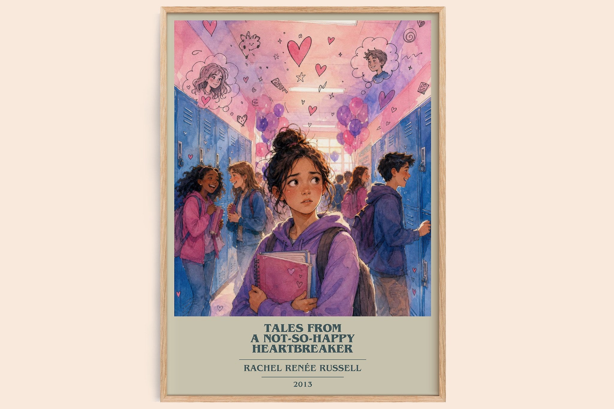 Tales from a not-so-happy heartbreaker Book Cover Poster by R. Russell