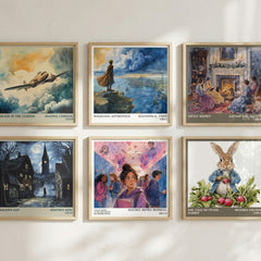 Tales from a not-so-happy heartbreaker literary art print colour and style options – Rachel Renée Russell book art