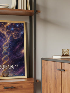 The Dragons of Eden book watercolour illustration paper finish options – matte satin gloss