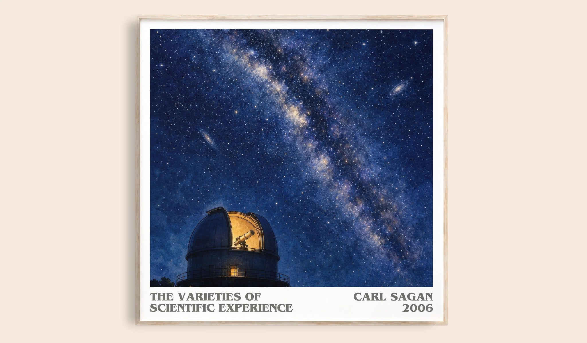 Varieties of Scientific Experience Literary Art Print by Carl Sagan