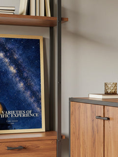 The Varieties of Scientific Experience book watercolour illustration paper finish options – matte satin gloss