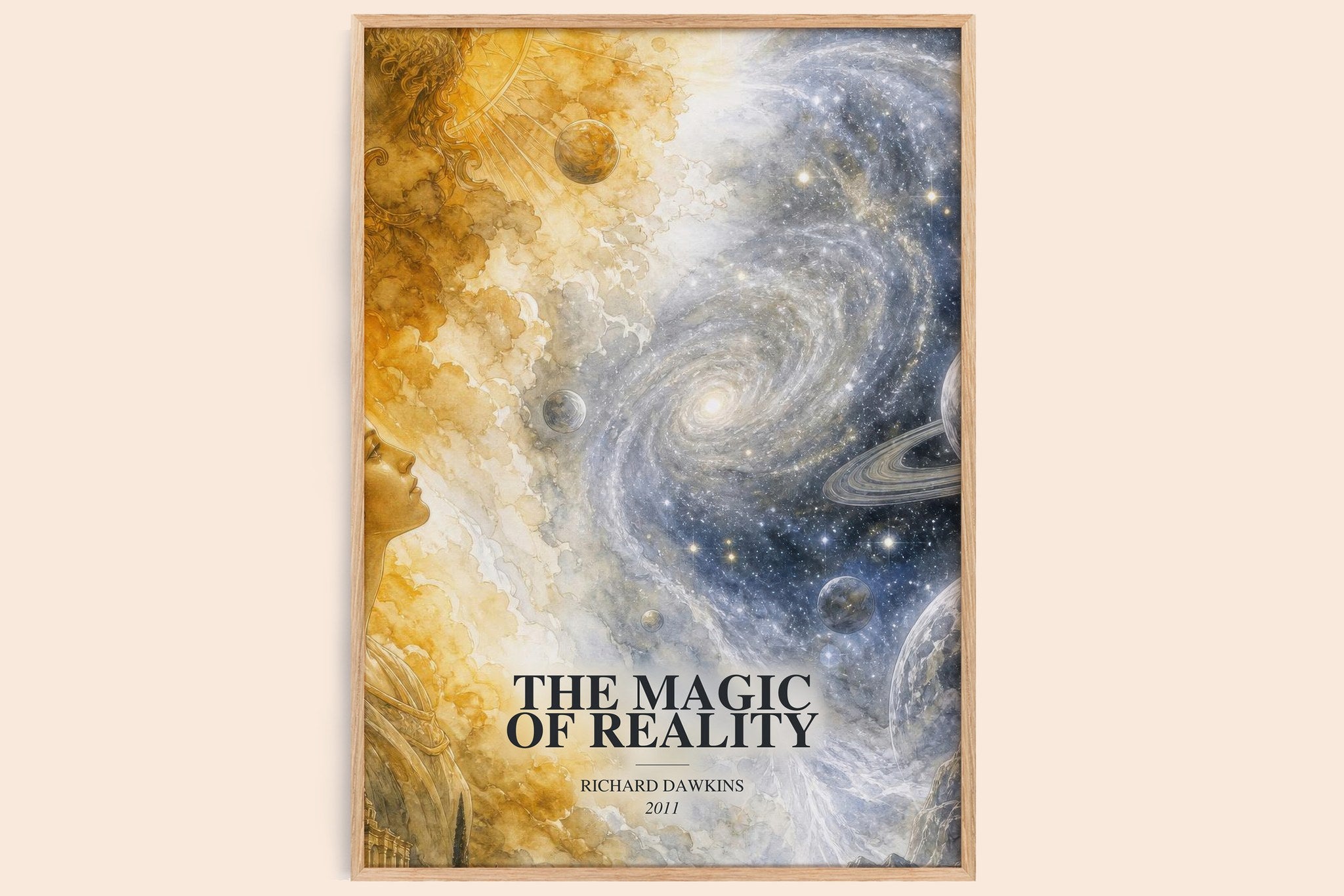 The Magic of Reality Book Watercolour Illustration by Richard Dawkins