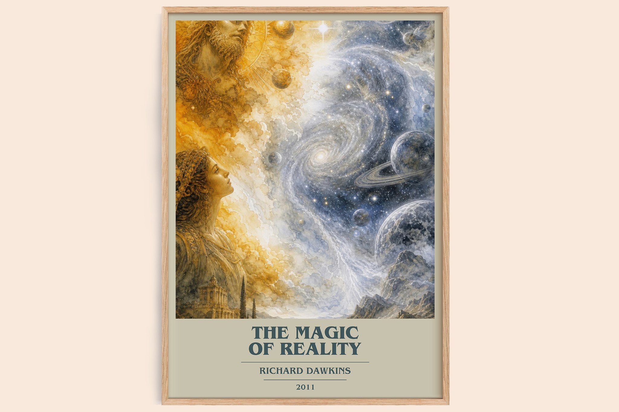 The Magic of Reality Book Cover Poster by Richard Dawkins