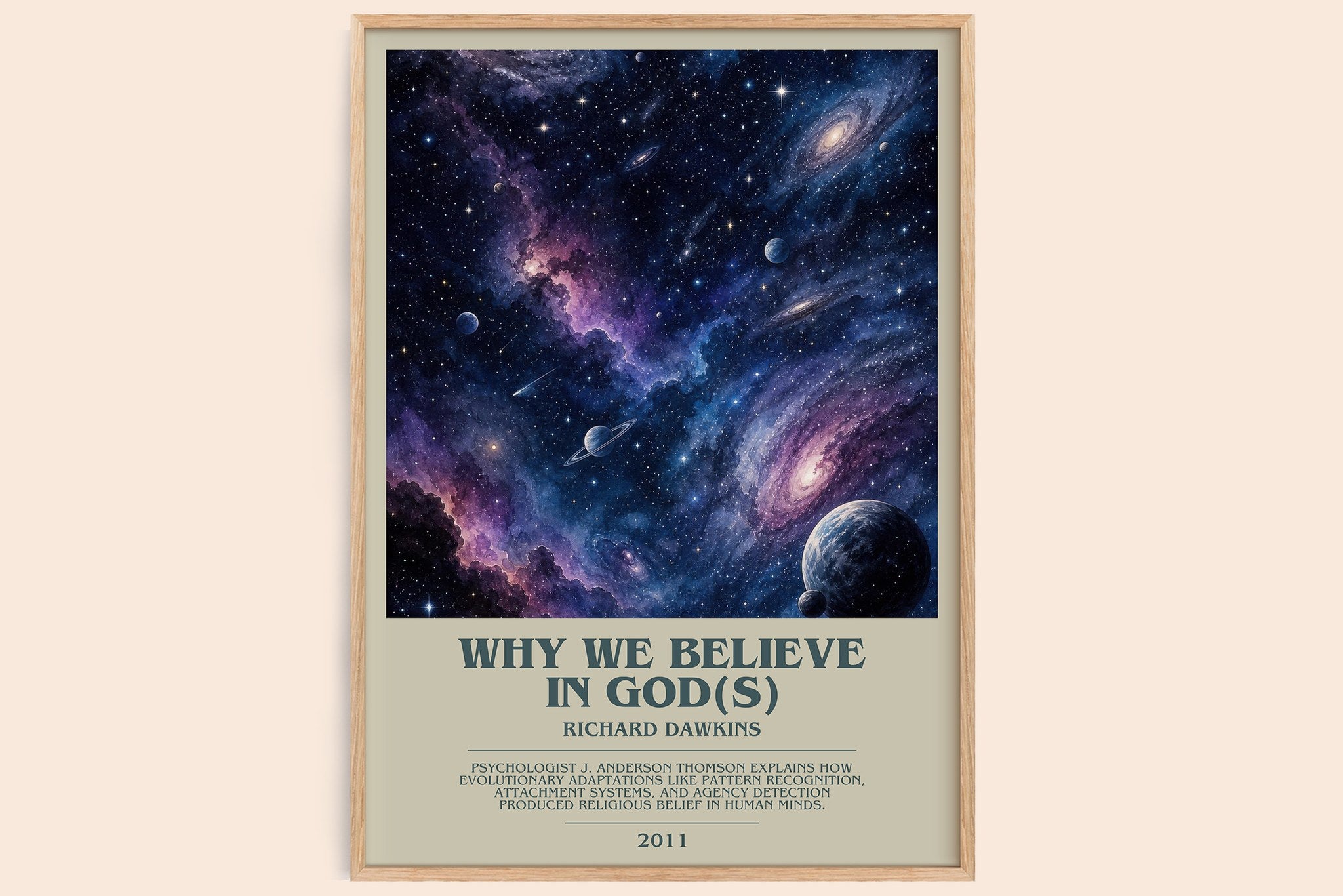 Why we believe in god(s) Bookish Wall Art by Richard Dawkins