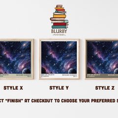 Why we believe in god(s) literary print in frame leaning in hallway – non fiction wall art