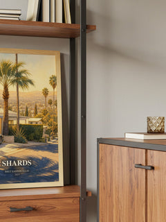 Shards book watercolour illustration paper finish options – matte satin gloss
