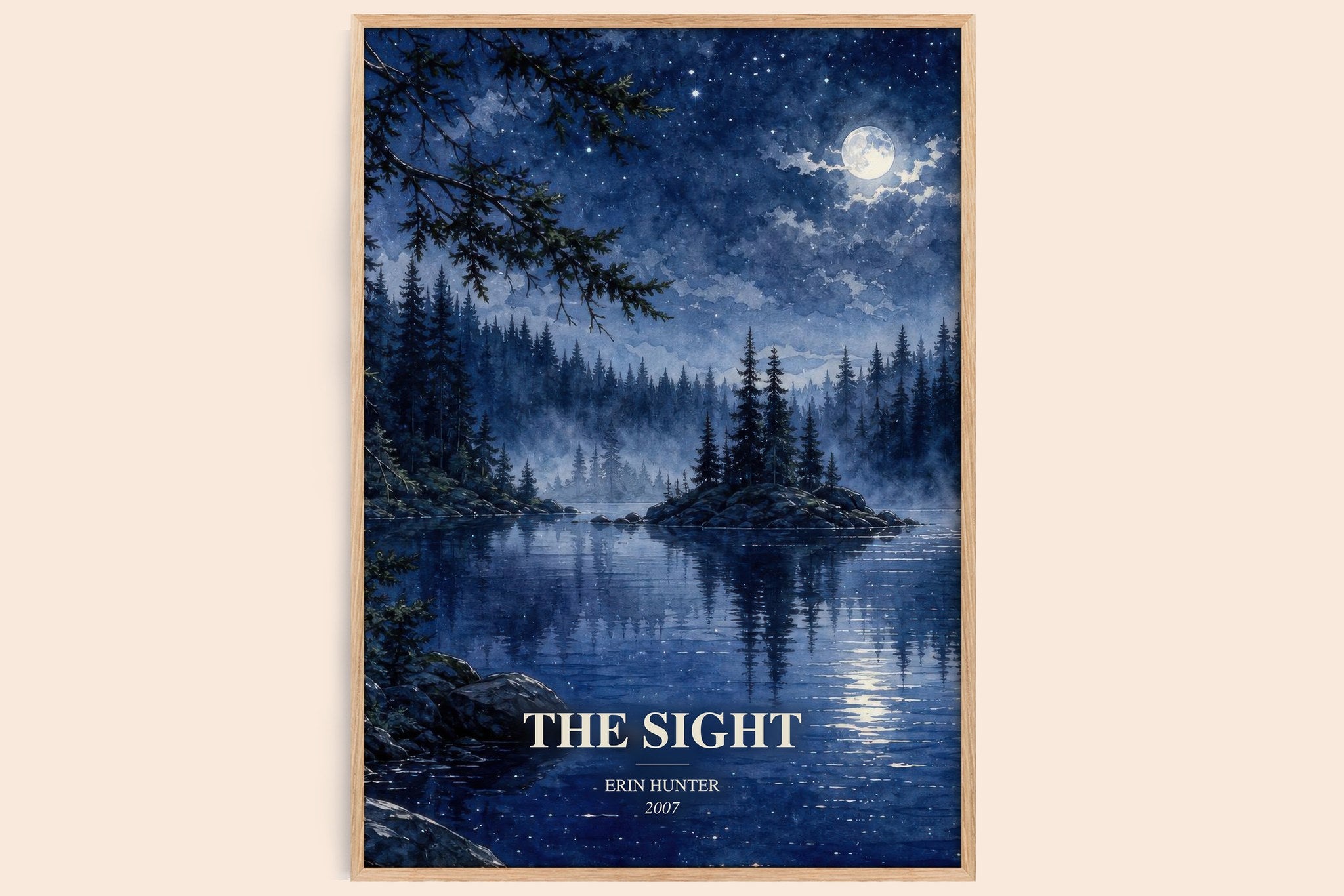 The Sight Book Watercolour Illustration by Erin Hunter