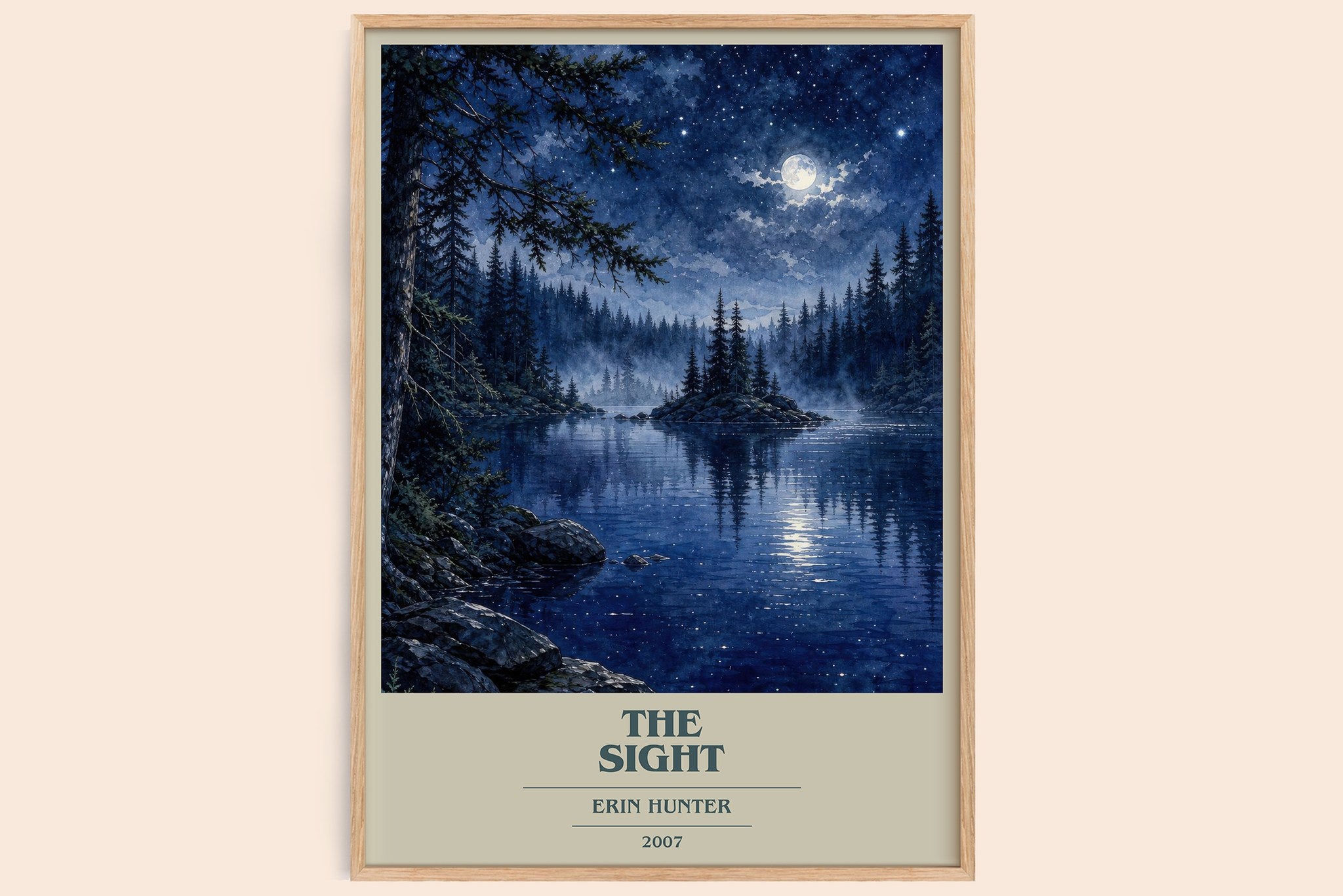 The Sight Book Cover Poster by Erin Hunter