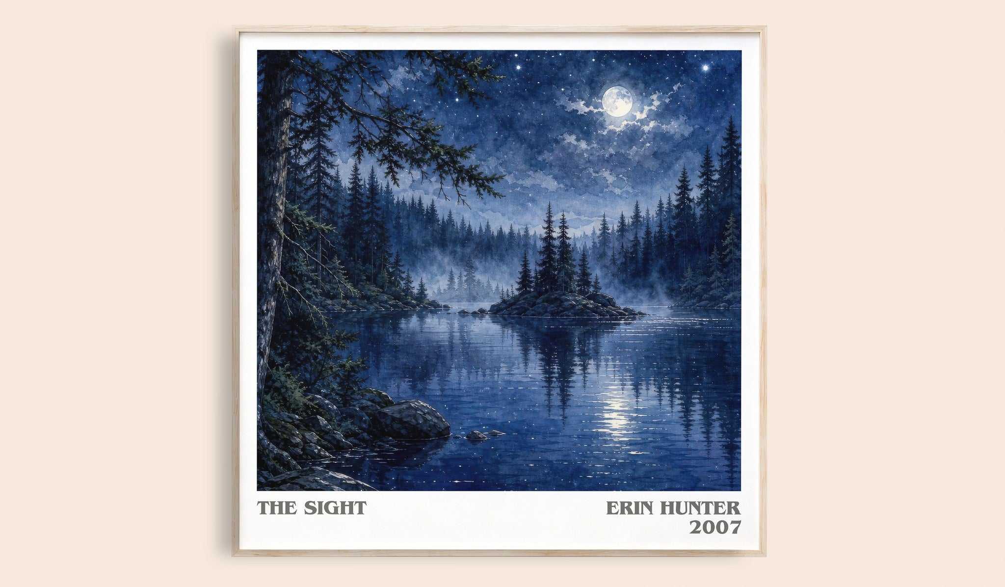 The Sight Literary Art Print by Erin Hunter