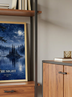 The Sight book watercolour illustration paper finish options – matte satin gloss