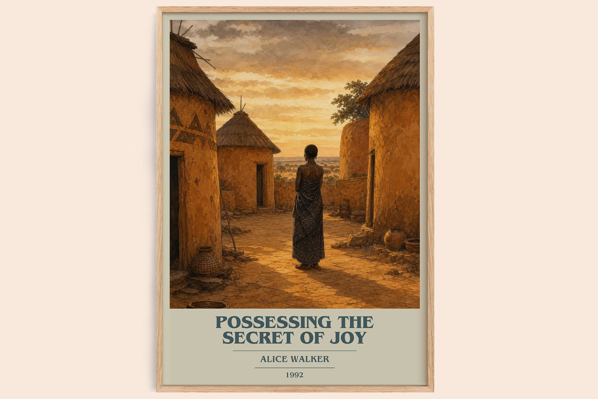 Possessing the Secret of Joy Book Cover Poster by Alice Walker