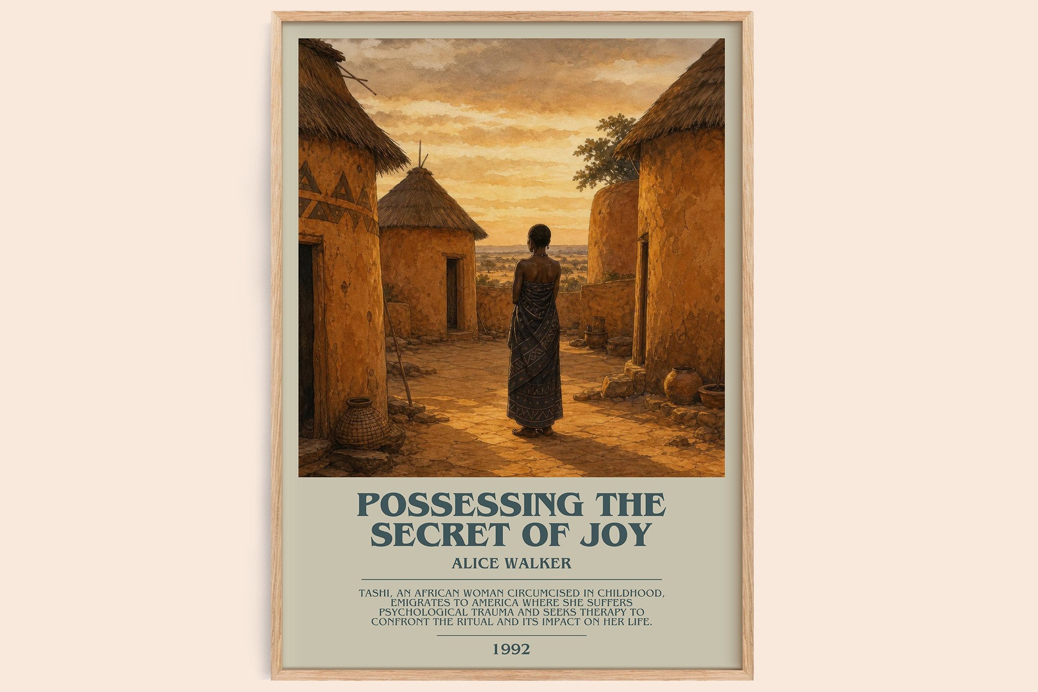 Possessing the Secret of Joy Bookish Wall Art by Alice Walker