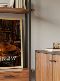 The Temple of My Familiar book watercolour illustration paper finish options – matte satin gloss