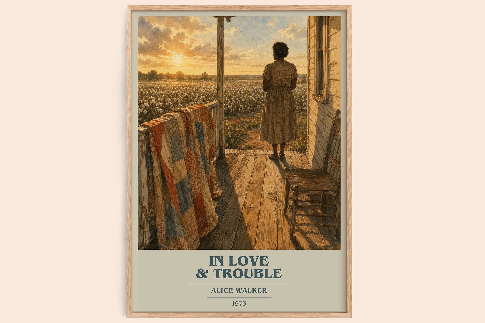 In love & trouble Book Cover Poster by Alice Walker