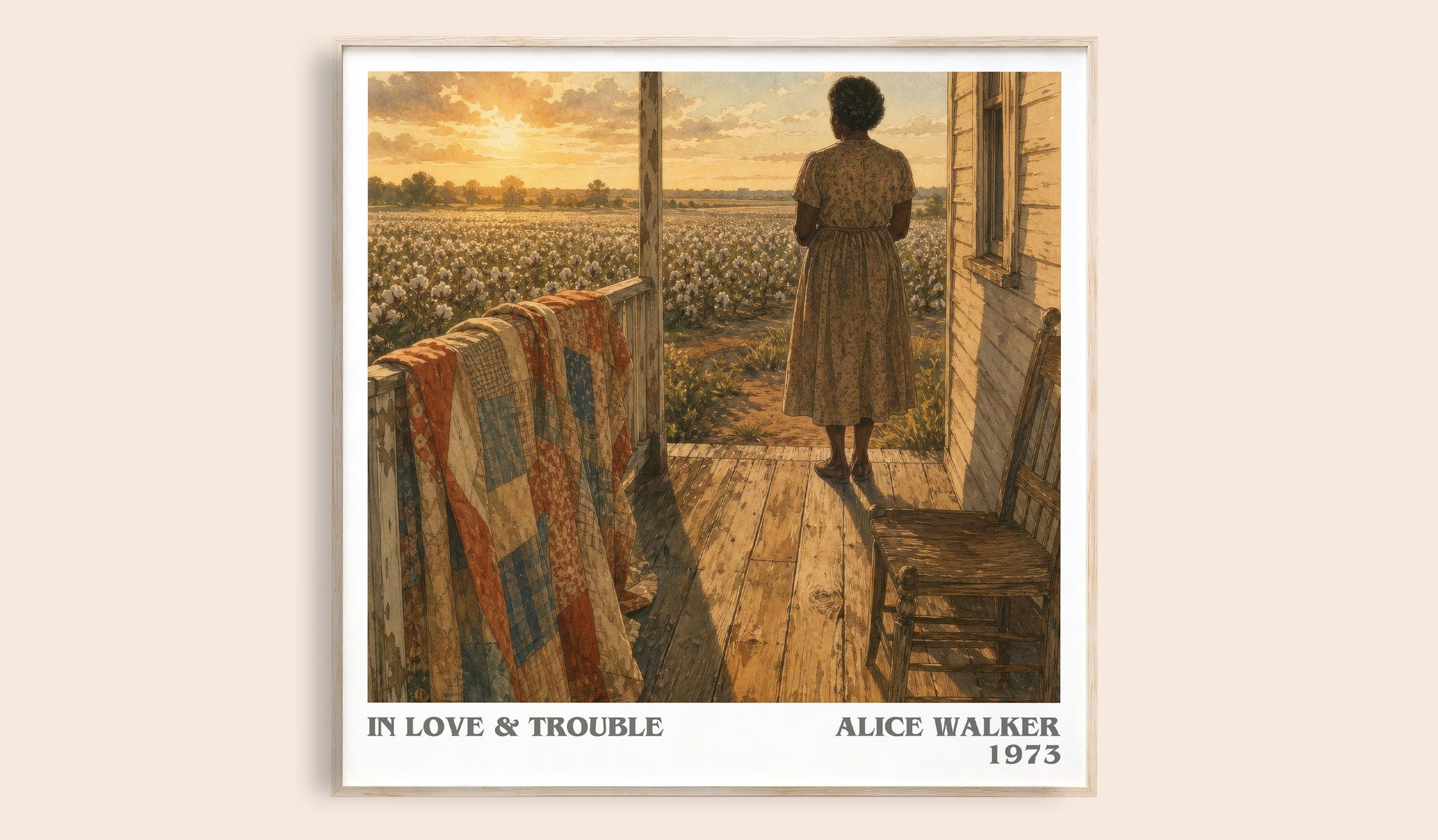 In love & trouble Literary Art Print by Alice Walker