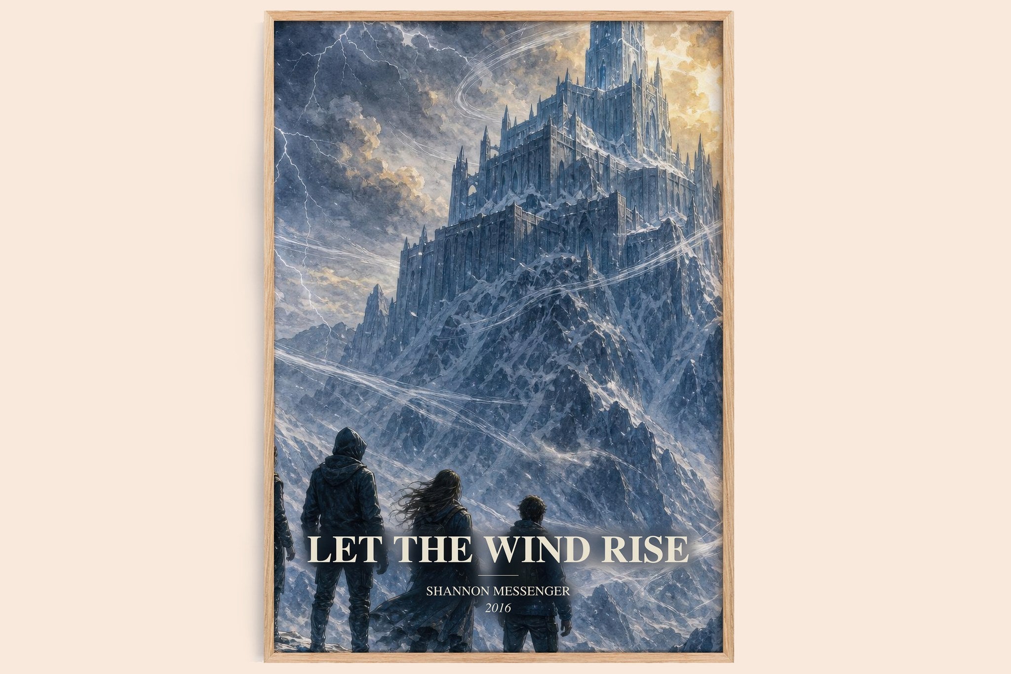 Let the Wind Rise Book Watercolour Illustration by Shannon Messenger