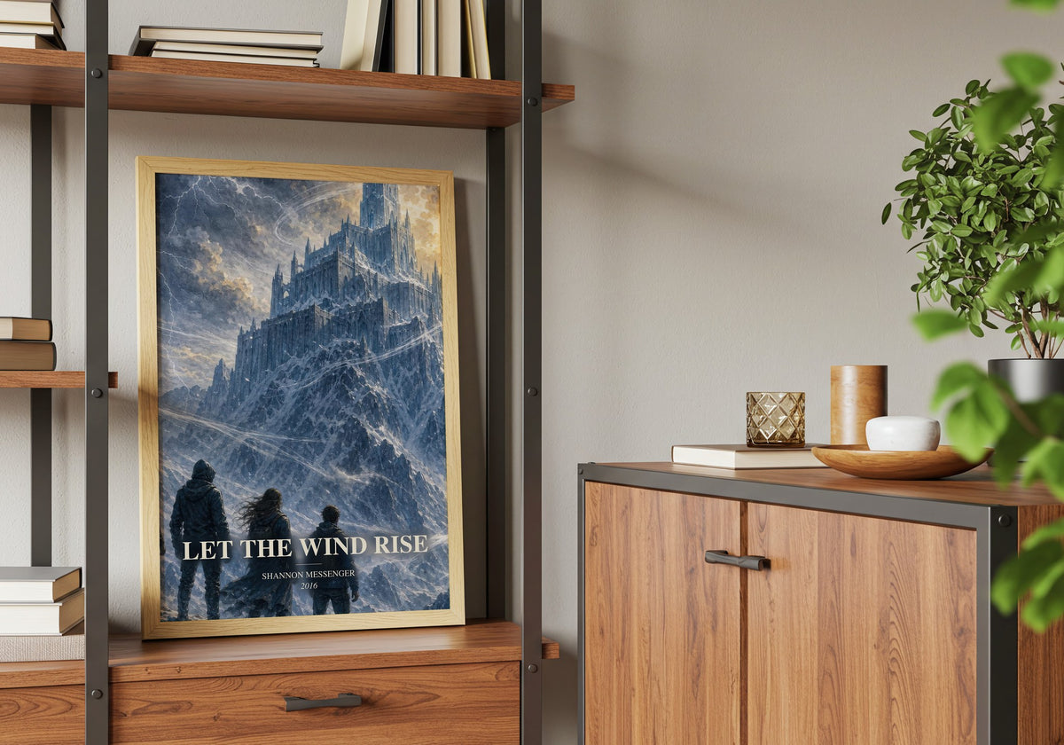Let the Wind Rise book watercolour illustration paper finish options – matte satin gloss