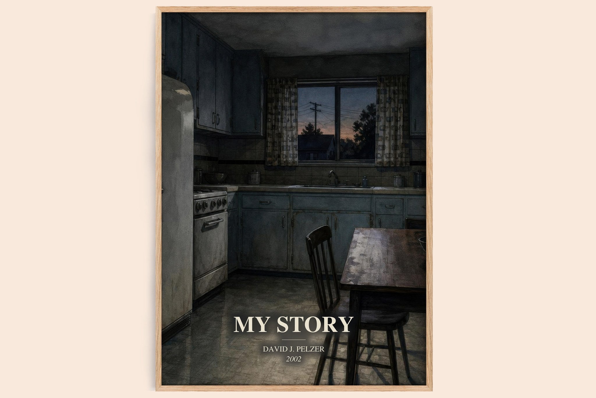 My story Book Watercolour Illustration by David J. Pelzer