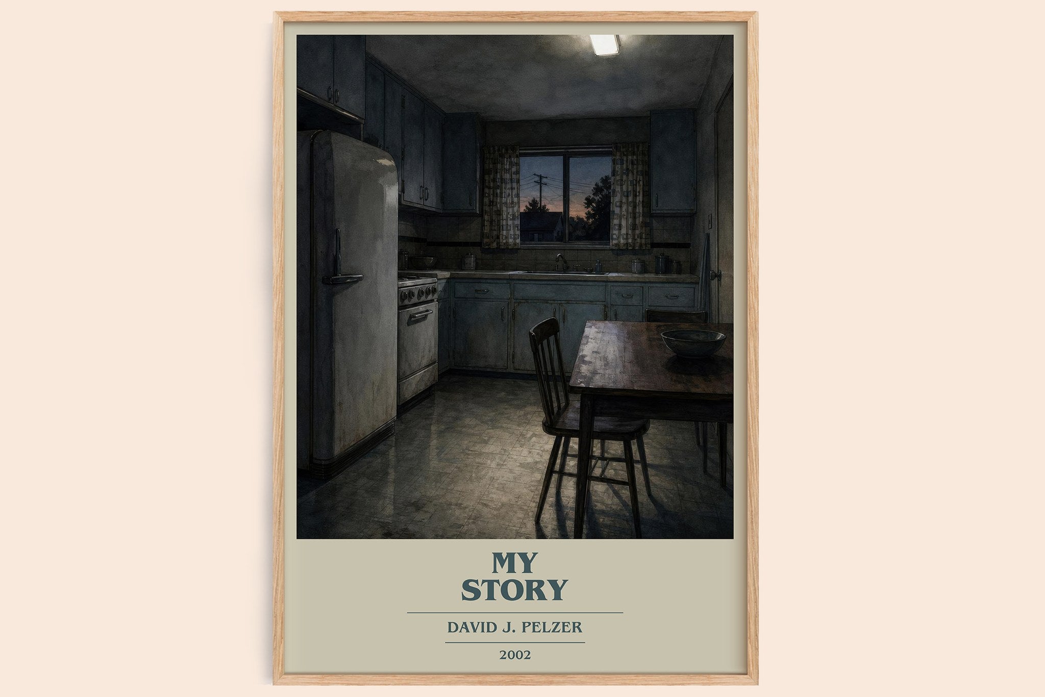 My story Book Cover Poster by David J. Pelzer