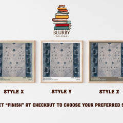 The structure and dynamics of organizations and groups literary print in frame leaning in hallway – non fiction wall art