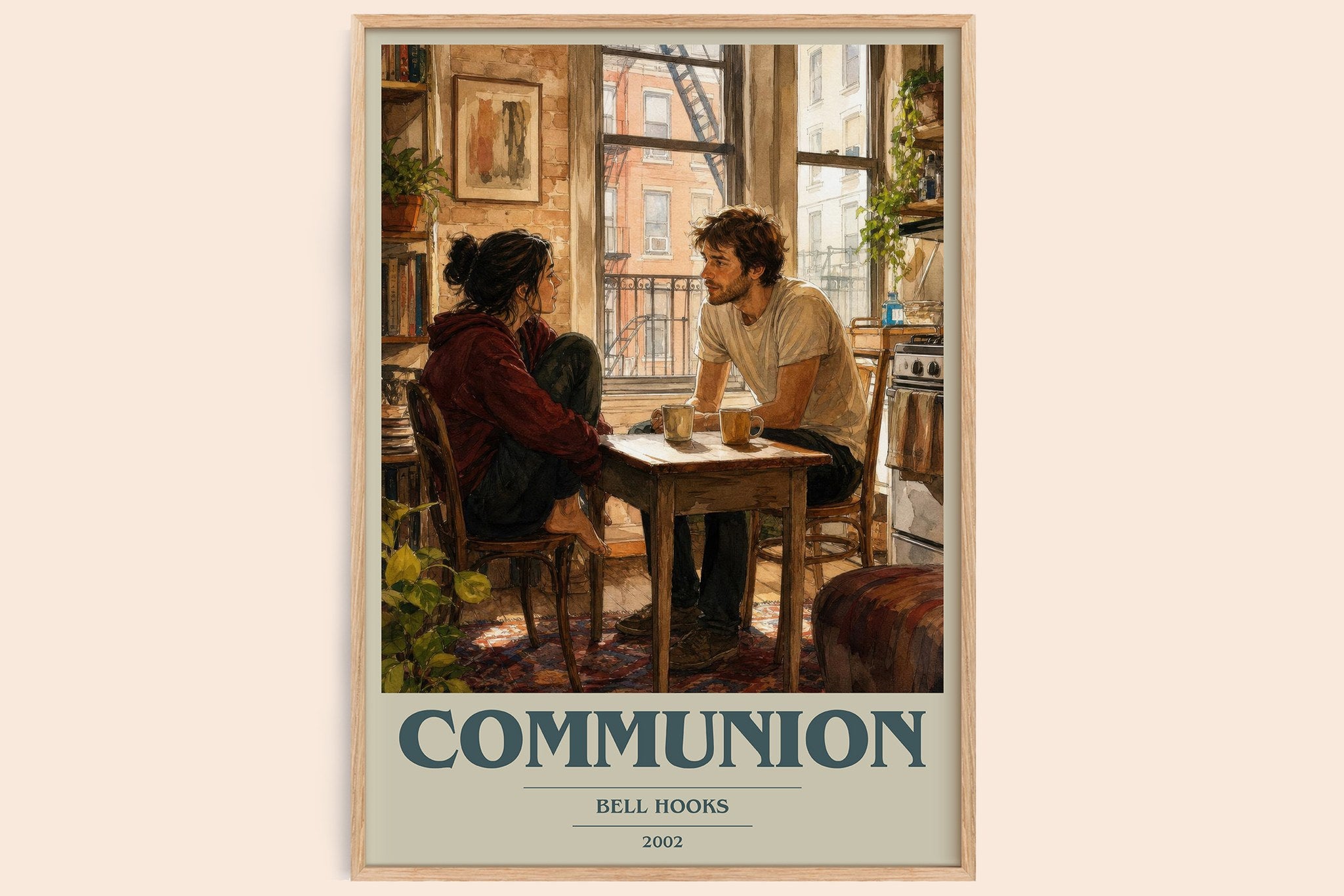 Communion Book Cover Poster by Bell Hooks