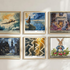 Out of the maze literary art print colour and style options – Spencer Johnson book art