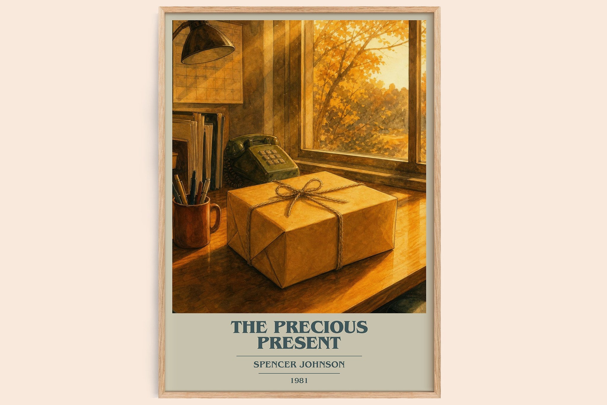 The precious present Book Cover Poster by Spencer Johnson
